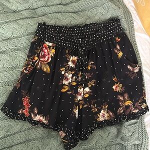 Francesca’s floral shorts